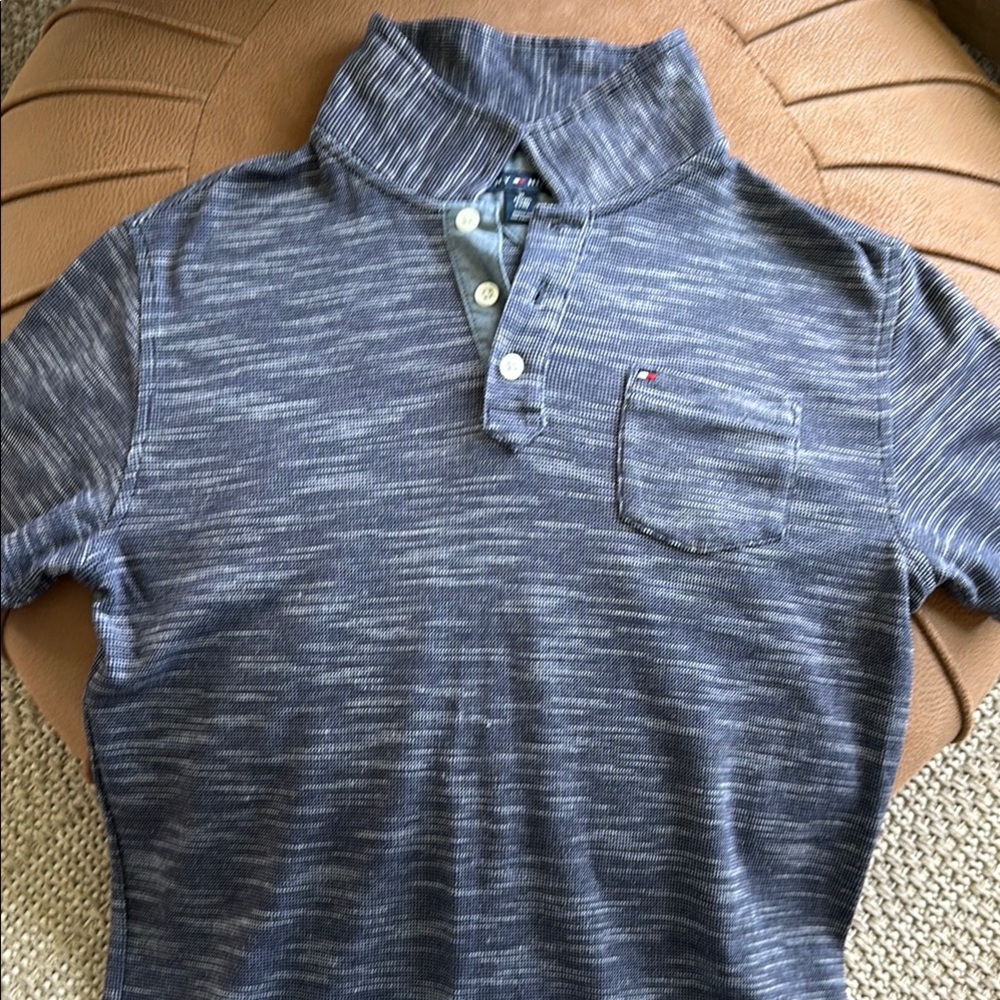 Tommy Hilfiger Kids Blue Polo Shirt
